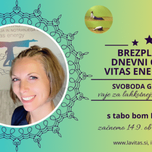 BREZPLAČNI GIBALNI VITAS ENERGY IZZIV