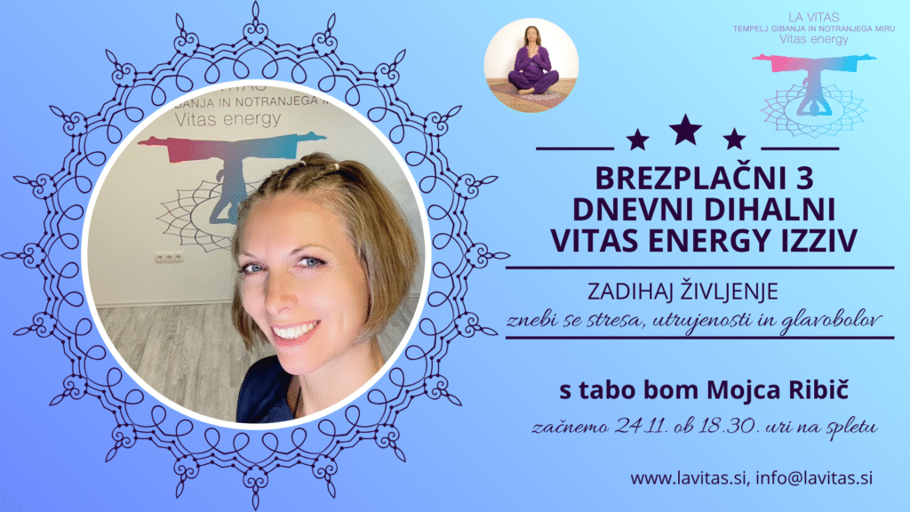 BREZPLAČNI DIHALNI VITAS ENERGY IZZIV