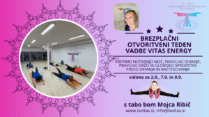 BREZPLAČNA PREDSTAVITEV VADBE VITAS ENERGY